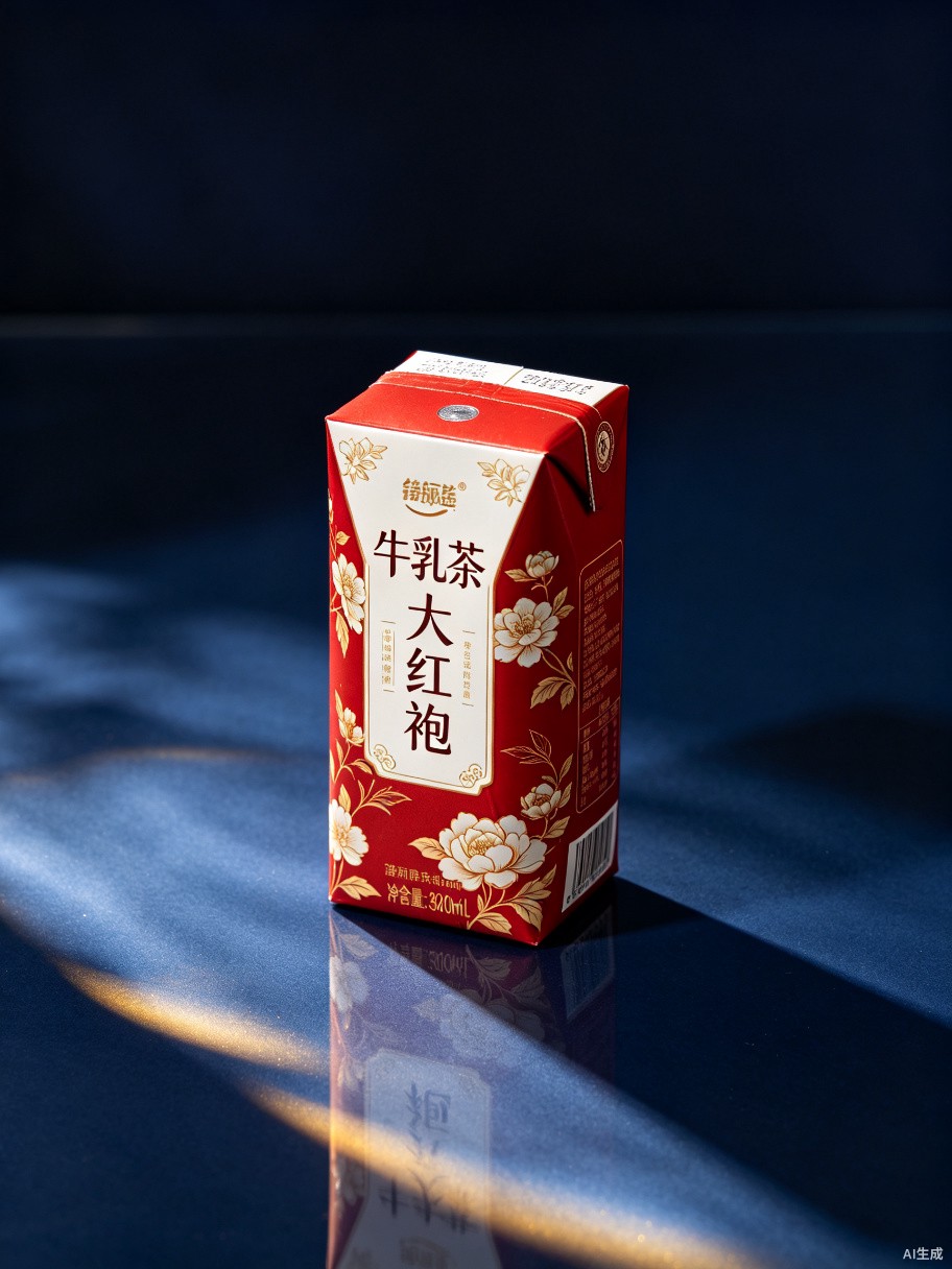 留鲜君大红袍牛乳茶